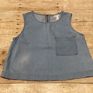 Forever 21Denim Blue Sleeveless Top